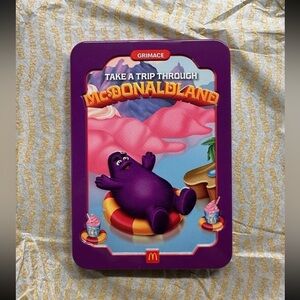McDonald's Purple Grimace Collectible Tin